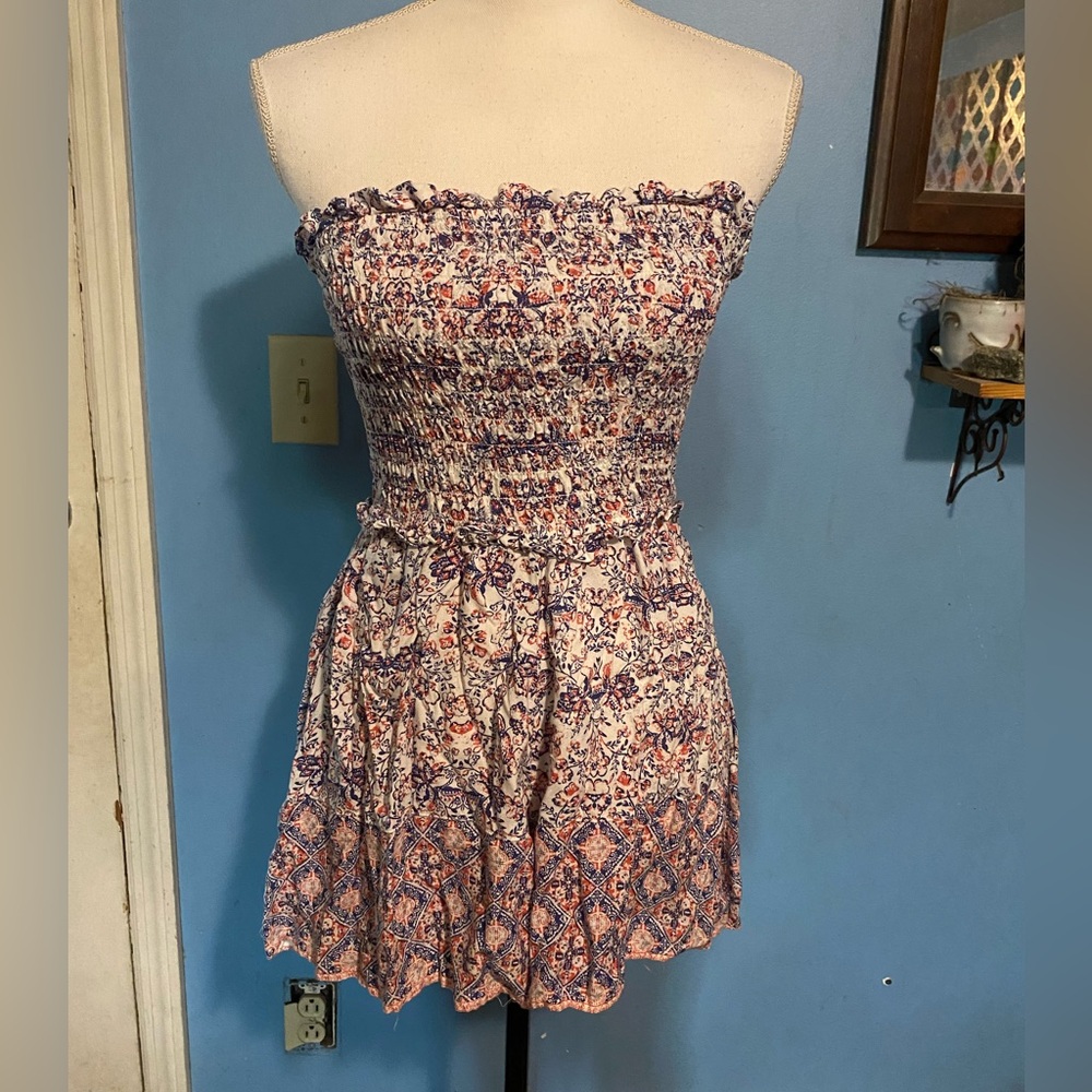 Jessica Simpson, Strapless, BoHo Romper